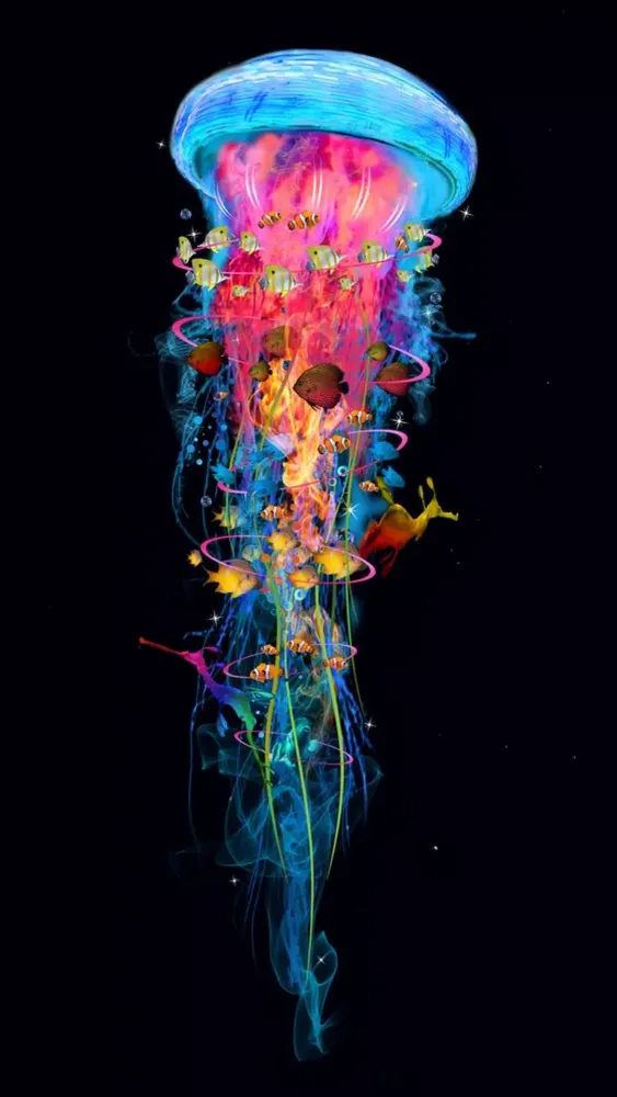 Capturas de pantalla de Jellyfish Wallpapers