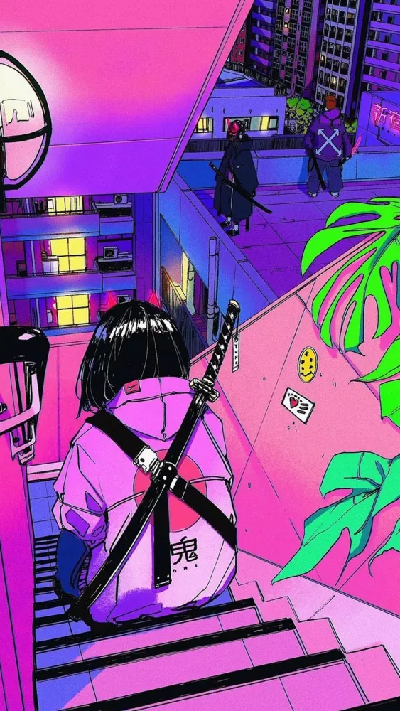 Ảnh chụp màn hình của Vaporwave Wallpapers