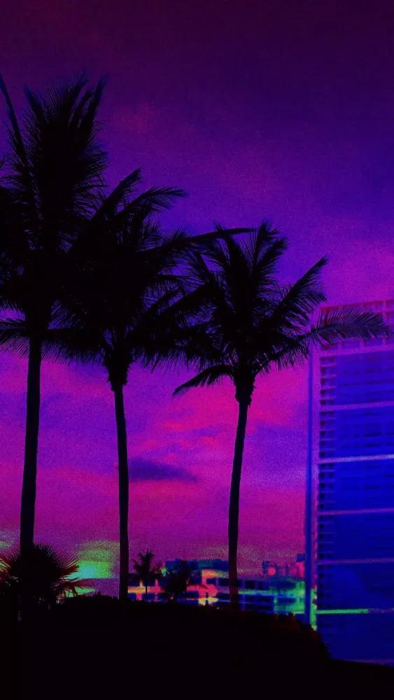 Ảnh chụp màn hình của Vaporwave Wallpapers