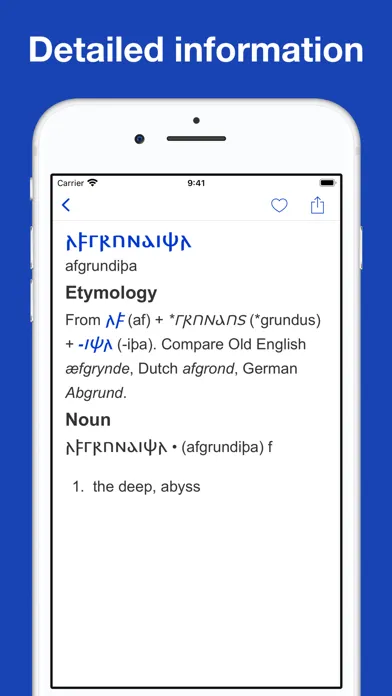 Gothic Etymology Dictionary Ekran Görüntüleri