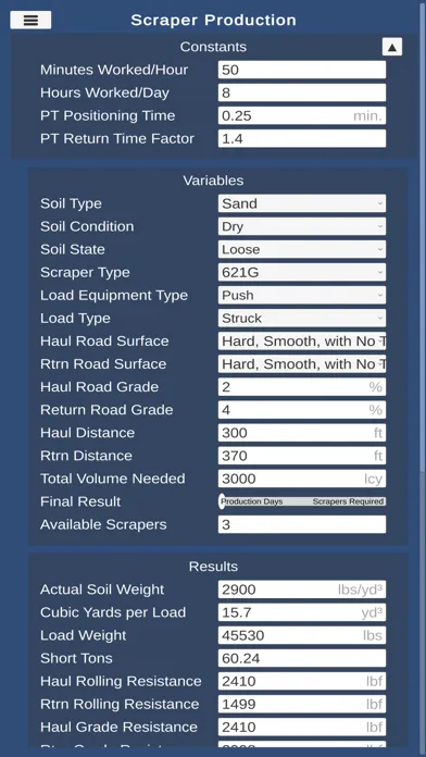 ESTIMATE-HC Screenshots