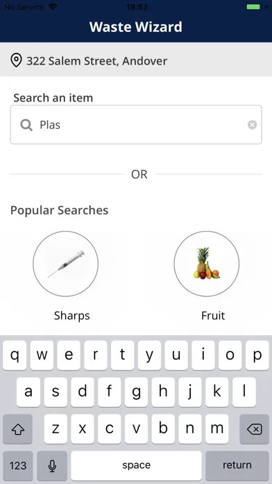 Andover MA Solid Waste App سکرین شاٹس