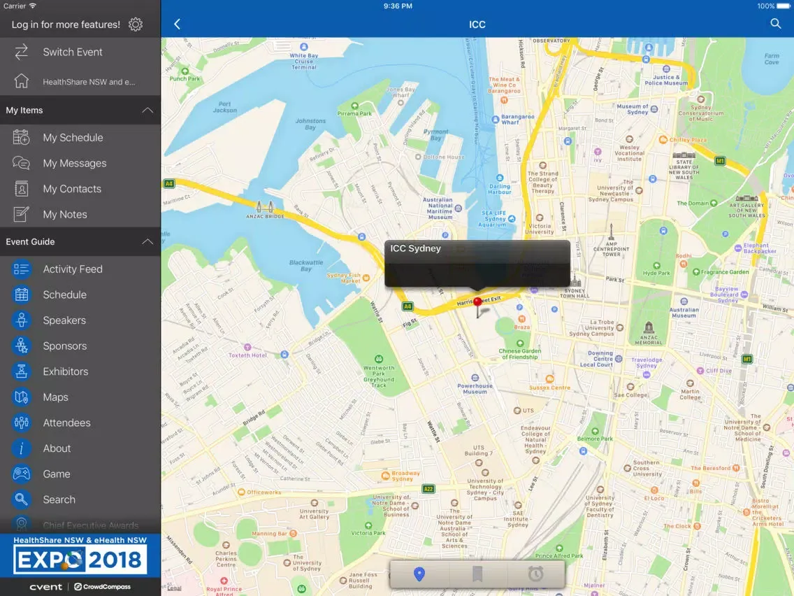 ภาพหน้าจอของ HealthShare NSW & eHealth NSW iPad 