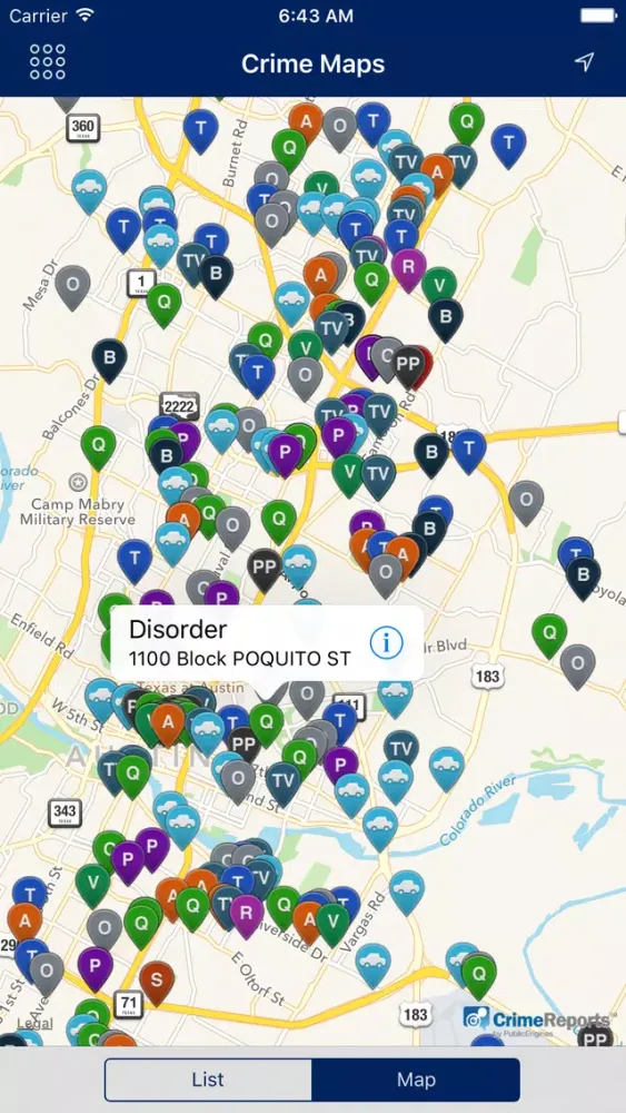 Скриншоты Austin Police Department