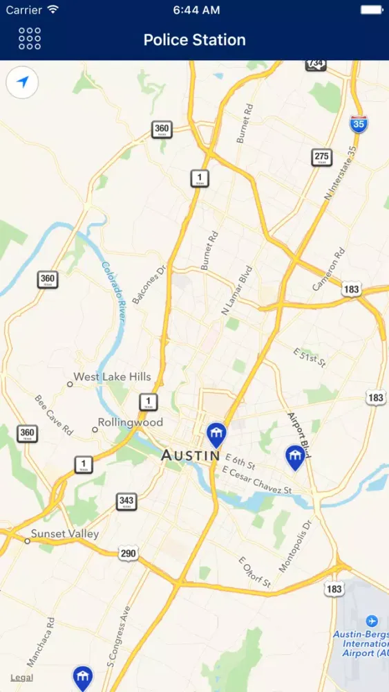 Скриншоты Austin Police Department