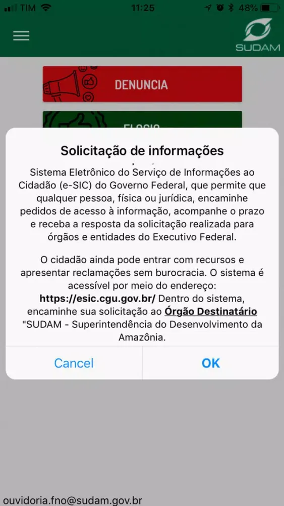 FNO-Ouvidoria应用截图