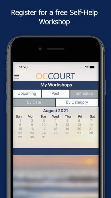 OC Courts Mobile سکرین شاٹس