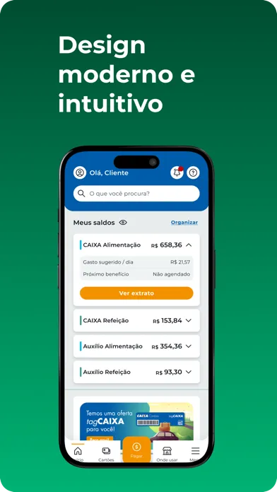 Caixa Refeição e Alimentação應用截圖