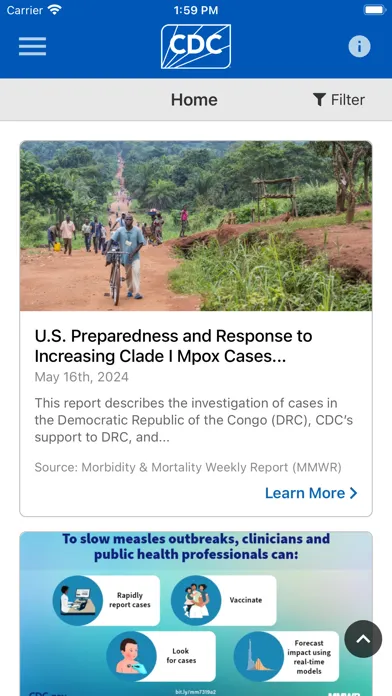 CDC Screenshots