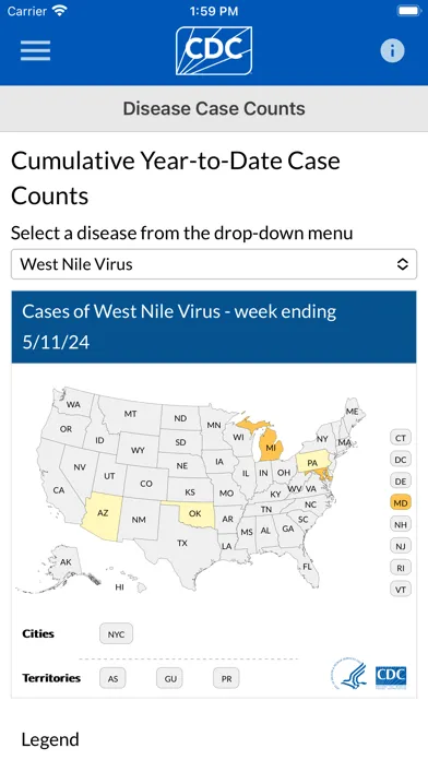 CDC Screenshots