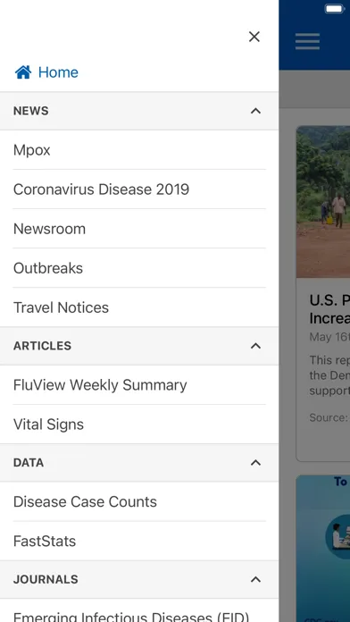 CDC Screenshots