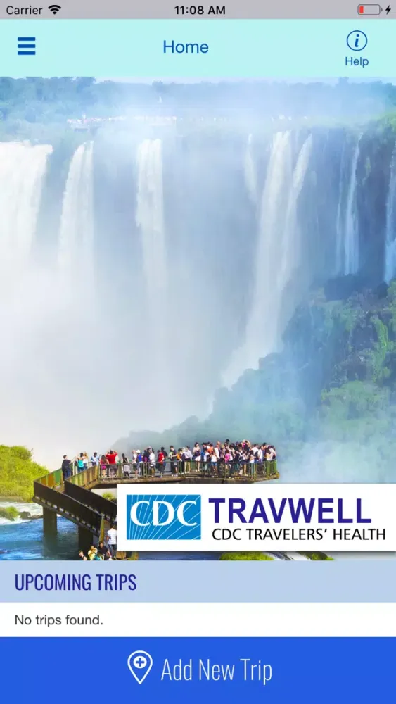 CDC TravWell 스크린샷