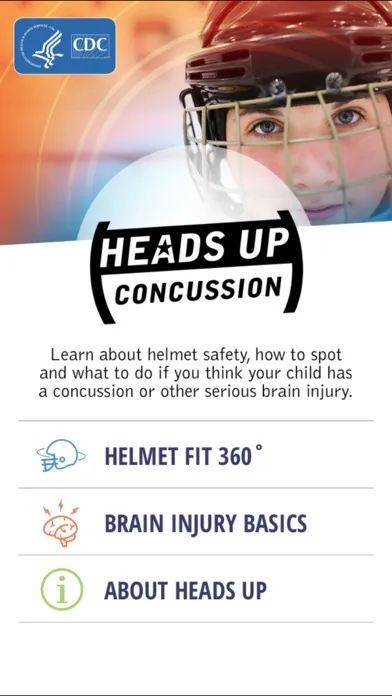 CDC HEADS UP Concussion and Helmet Safety應用截圖