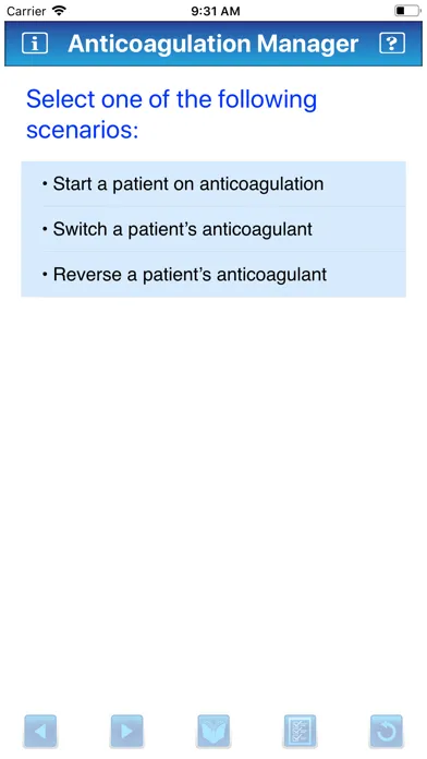 Capturas de pantalla de Anticoagulation Manager