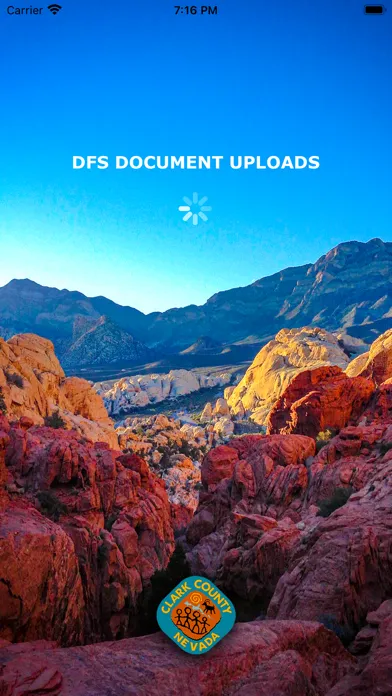 Tangkapan layar DFS Document Uploads