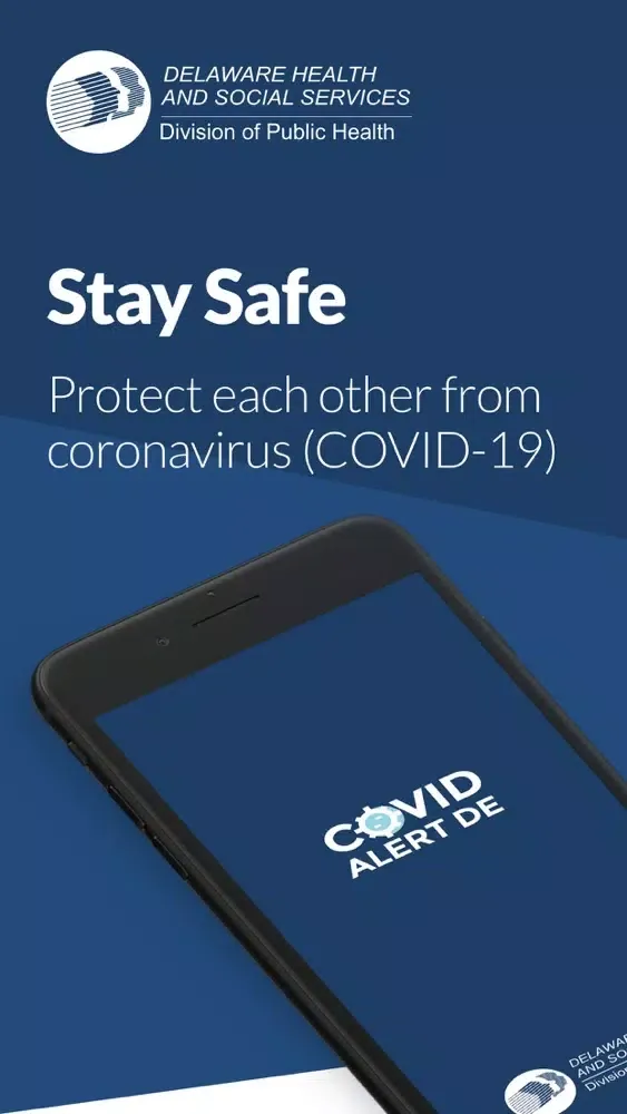 COVID Alert DE 스크린샷