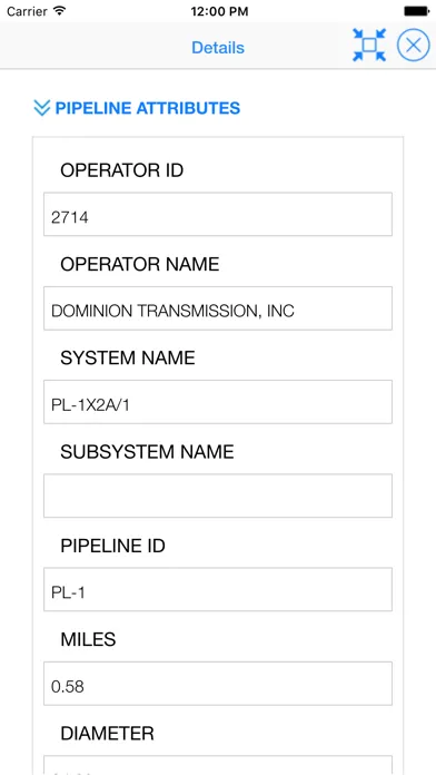 Pipeline Info Mgmt Mapping سکرین شاٹس
