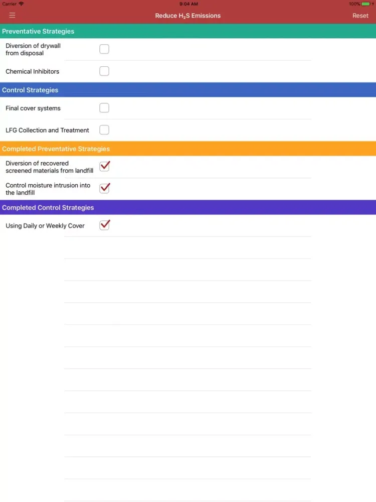 EPA H2S Calculator iPad 应用截图