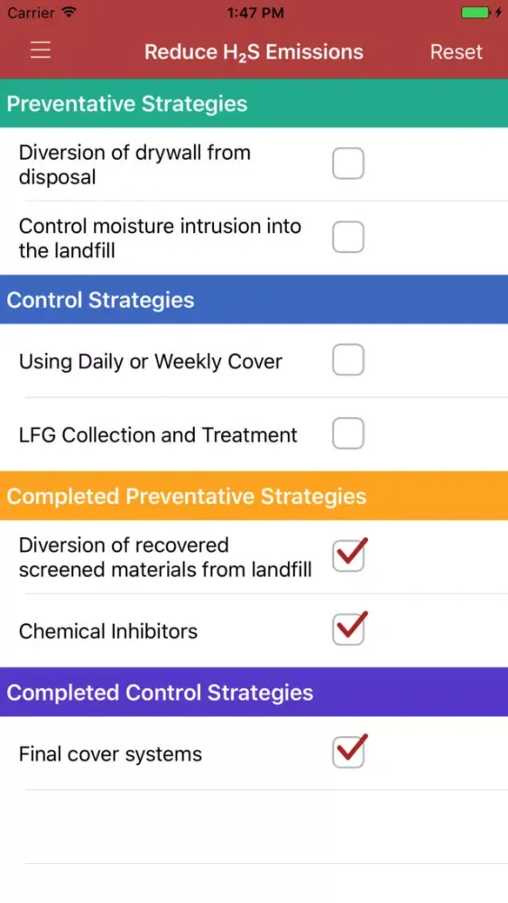 EPA H2S Calculator应用截图