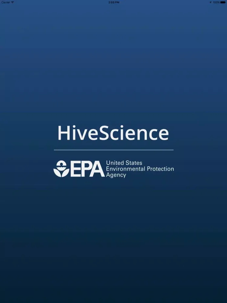 EPA HiveScience iPad  스크린샷