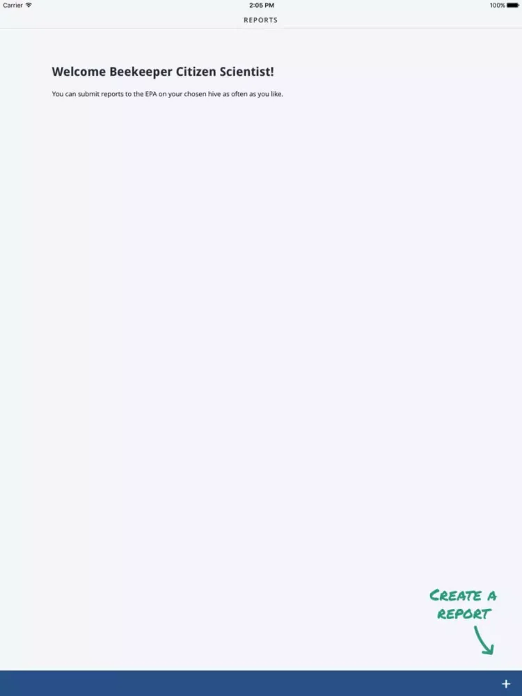 EPA HiveScience iPad  스크린샷