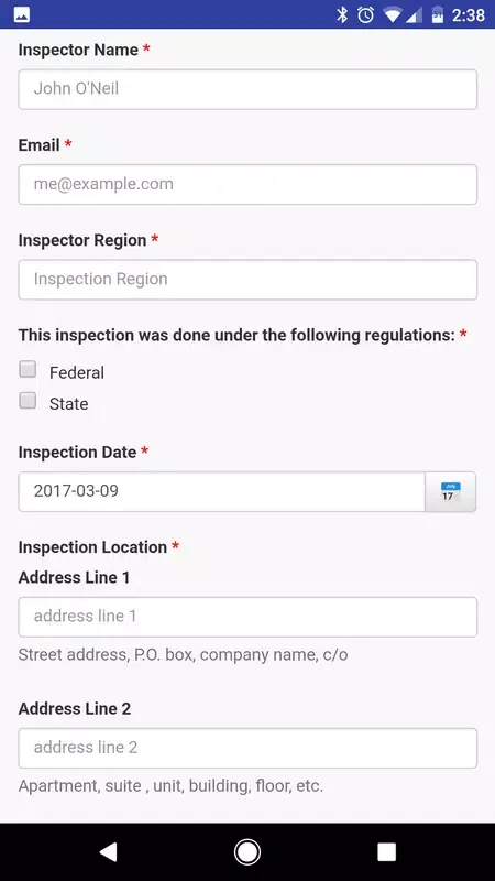 Screenshot di EPA's Pesticide Label Matcher