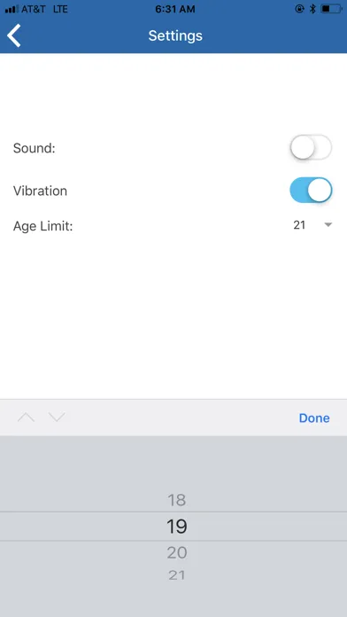 Zrzuty ekranu FDA Age Calculator