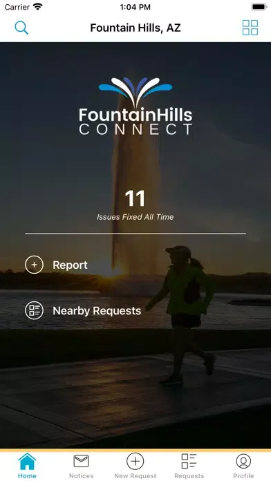 Tangkapan layar Fountain Hills Connect