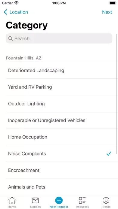 Tangkapan layar Fountain Hills Connect