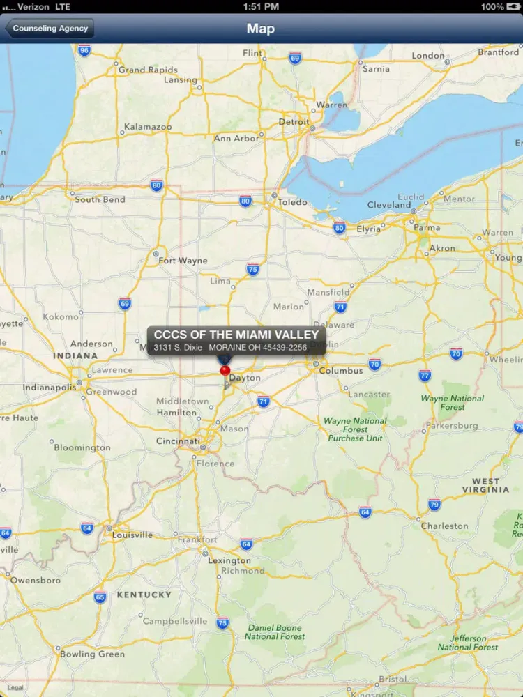 Скриншоты HUD Counselor Locator iPad 