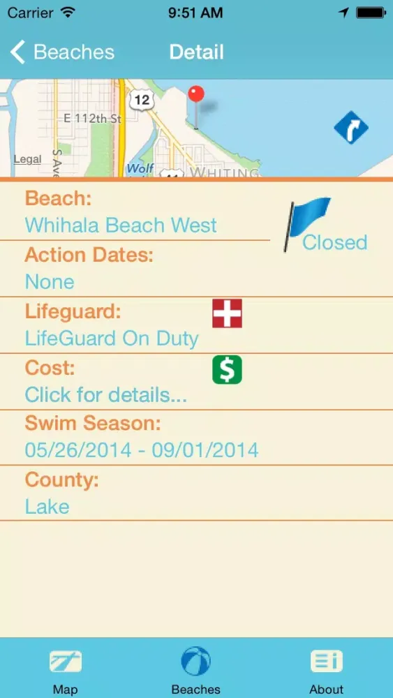 Captures d'écran de Beach Alert
