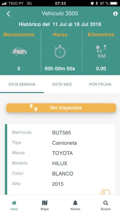Capturas de tela do Transportes ITAIPU