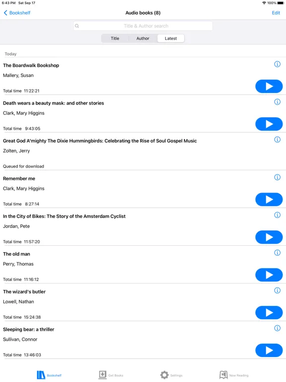 BARD Mobile iPad  Screenshots