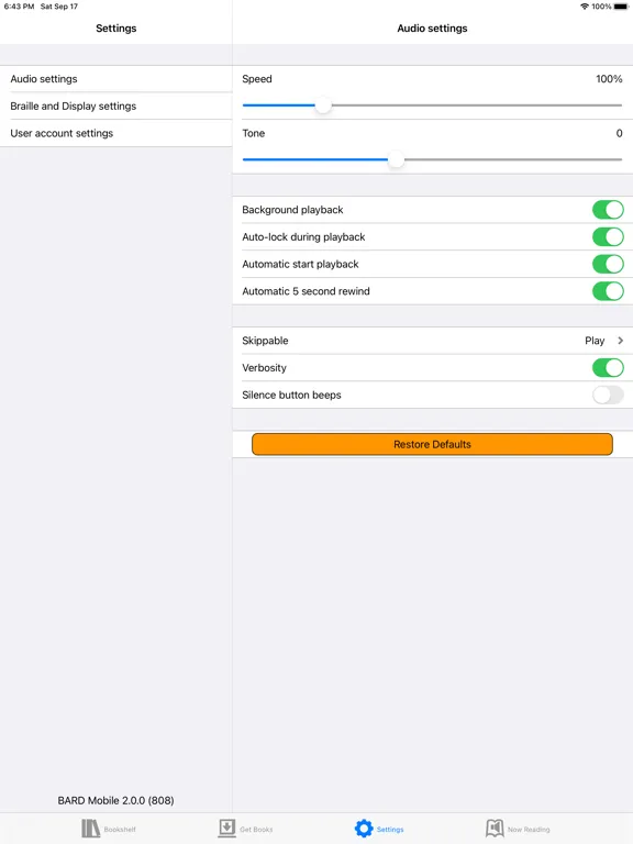 BARD Mobile iPad  Screenshots