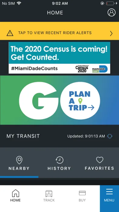 GO Miami-Dade Transit 스크린샷
