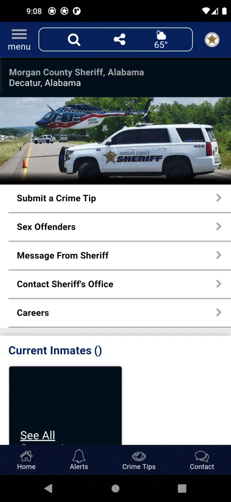 Morgan County AL Sheriff Screenshots
