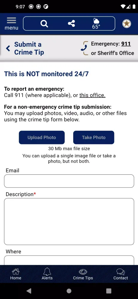 Morgan County AL Sheriff Screenshots