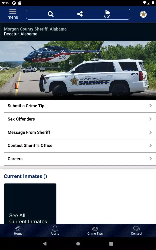 Morgan County AL Sheriff Screenshots