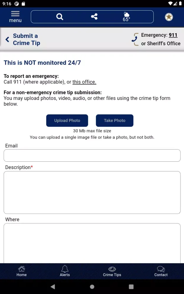 Morgan County AL Sheriff Screenshots