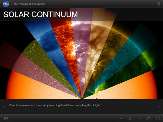 NASA Visualization Explorer iPad  स्क्रीनशॉट