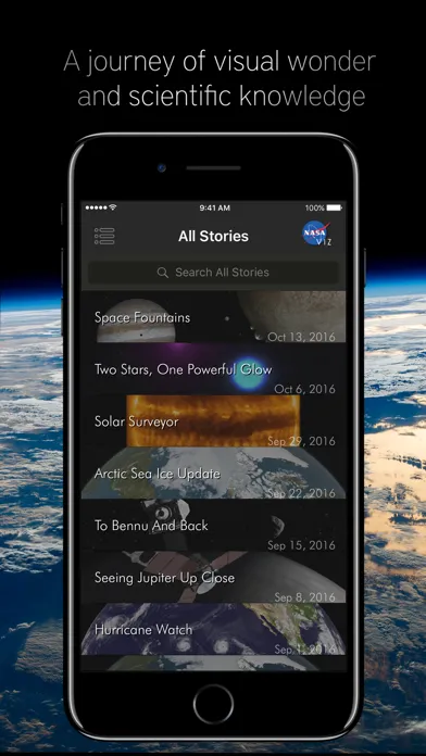 NASA Visualization Explorer स्क्रीनशॉट