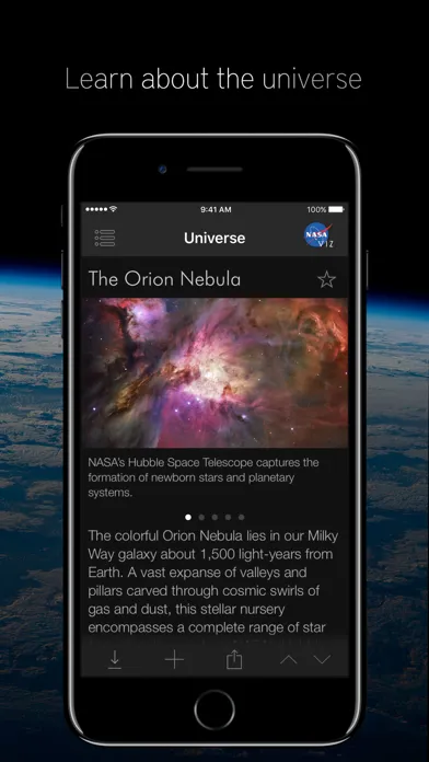 NASA Visualization Explorer स्क्रीनशॉट