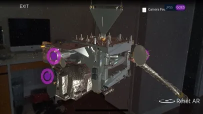 Captures d'écran de WeatherSats AR