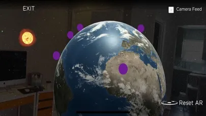 Captures d'écran de WeatherSats AR