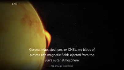 Captures d'écran de WeatherSats AR