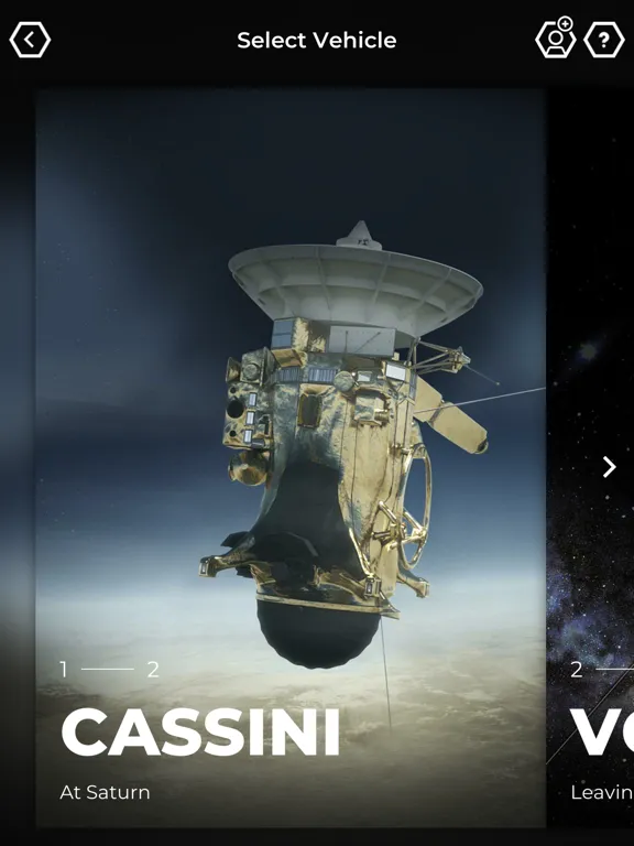 تصاویر Spacecraft AR iPad 