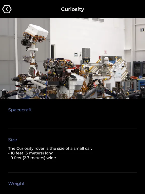 تصاویر Spacecraft AR iPad 