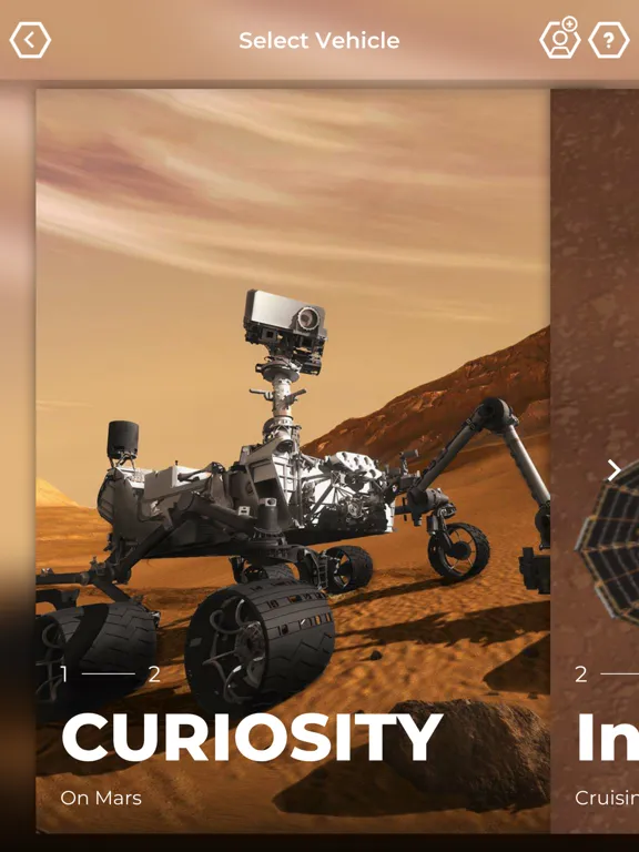 تصاویر Spacecraft AR iPad 