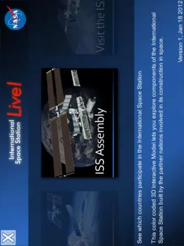 Zrzuty ekranu ISSLive iPad 