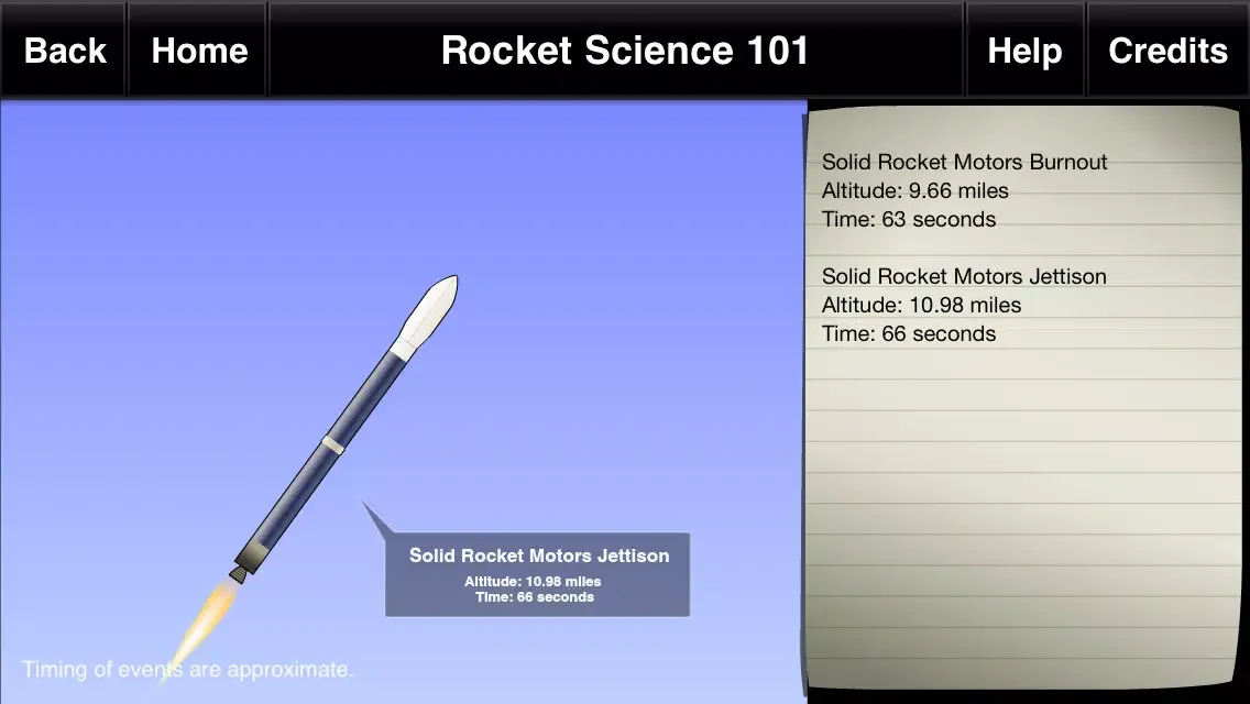 Capturas de pantalla de Rocket Science 101